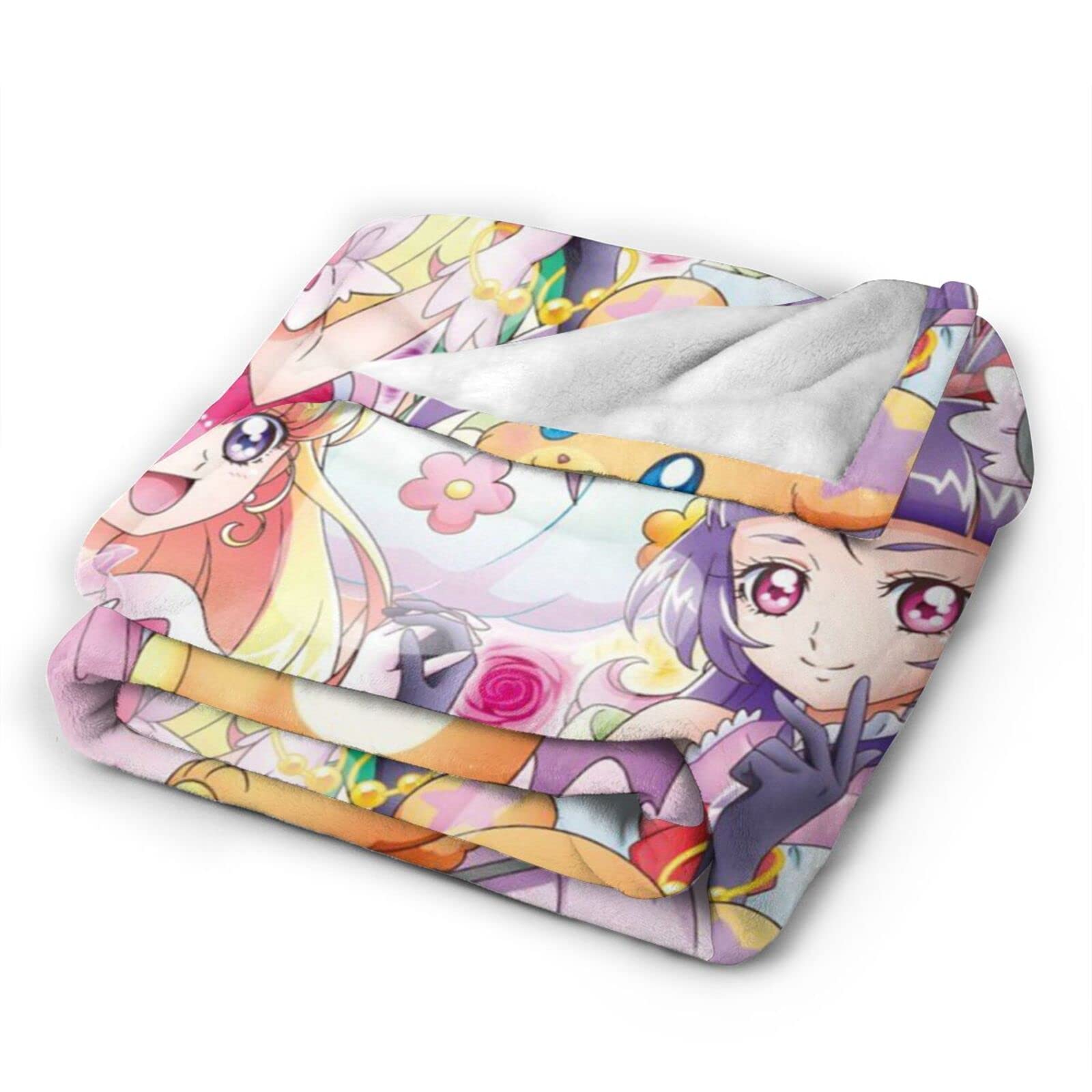 Amazon｜魔法つかいプリキュア フランネル ふんわりおしゃれ毛布